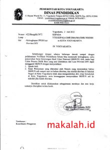 contoh surat dinas swasta dan pemerintah yang baik dan benar