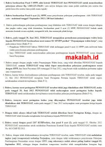 contoh penulisan surat gugatan perdata yang benar dan